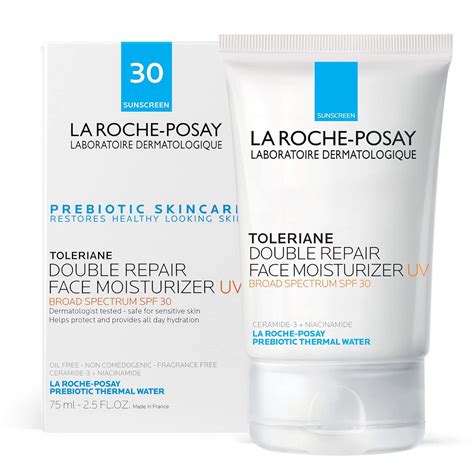 la roche posay toleriane double repair face moisturizer spf 30